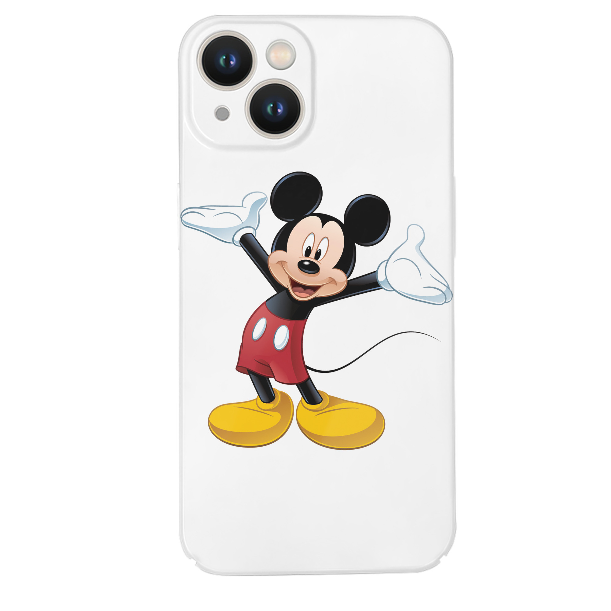 （画像用） ミッキーマウス Mickey Mouse 【iPhone 14シリーズ対応】ハードケース
